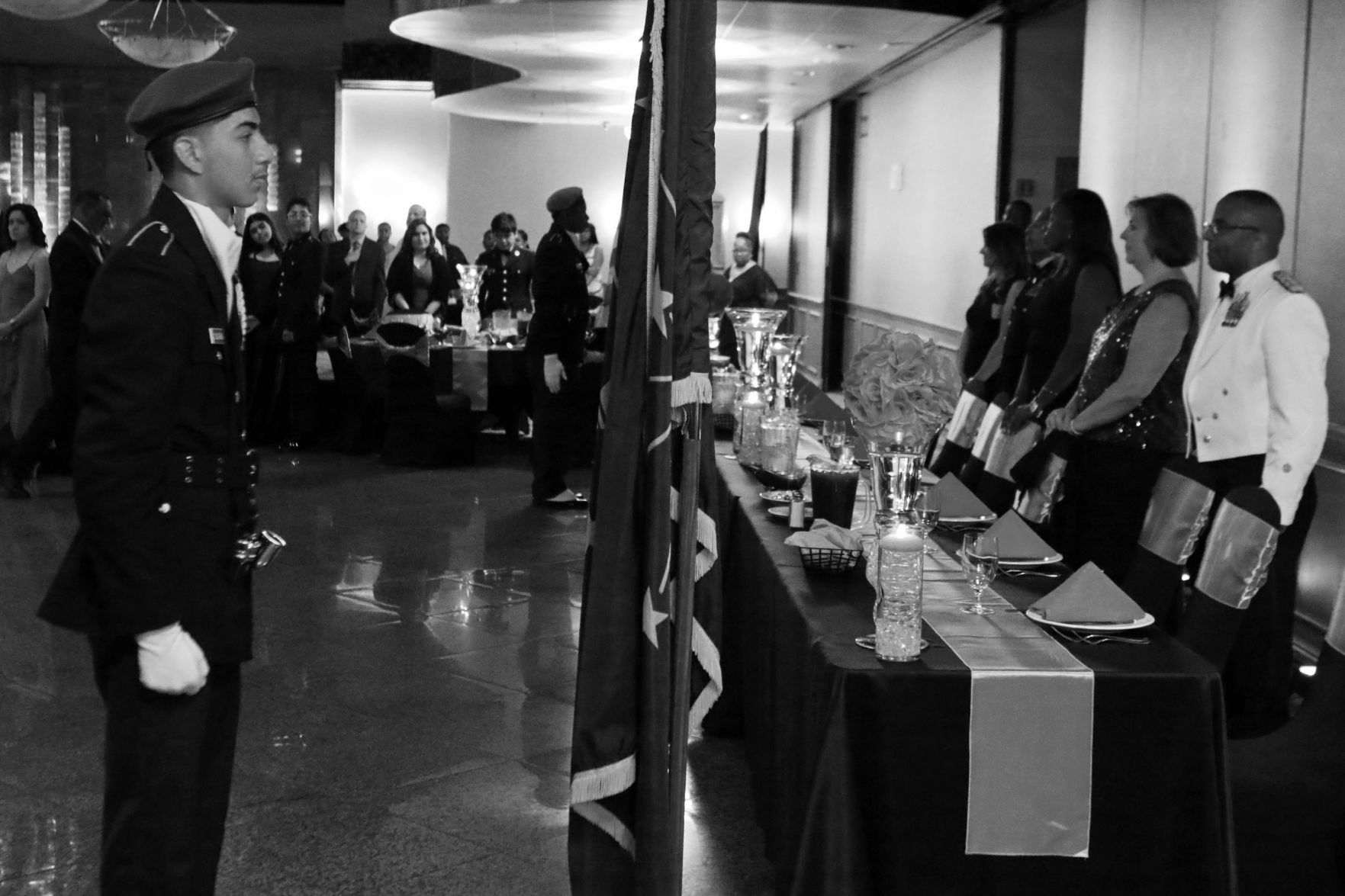 East Chicago Central JRTOC military ball